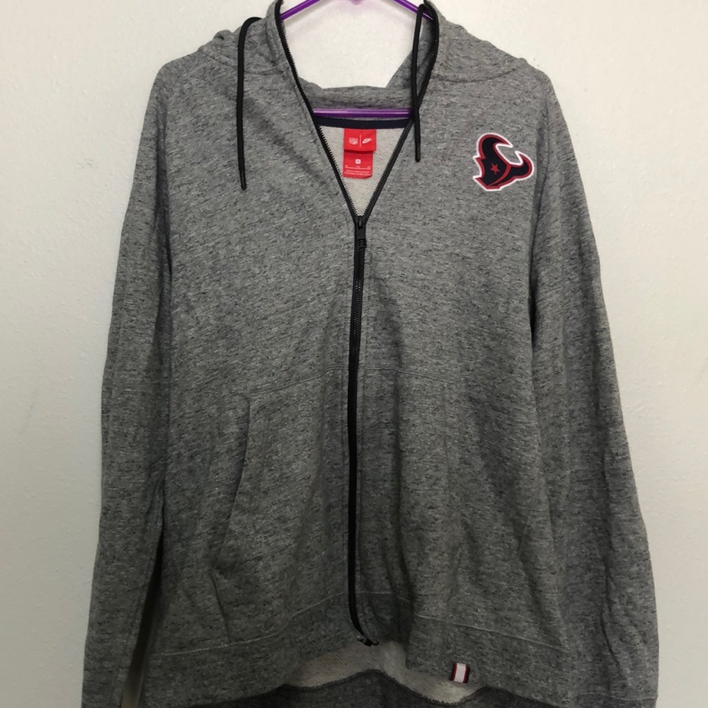 Zip up Texans jacket